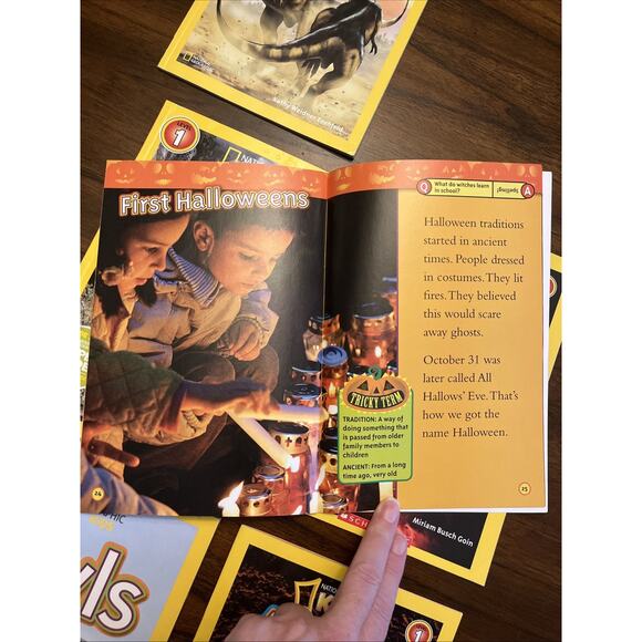 National Geographic Kids Level 1 Reader Assorted Books Science Dino Halloween - Picture 7 of 7